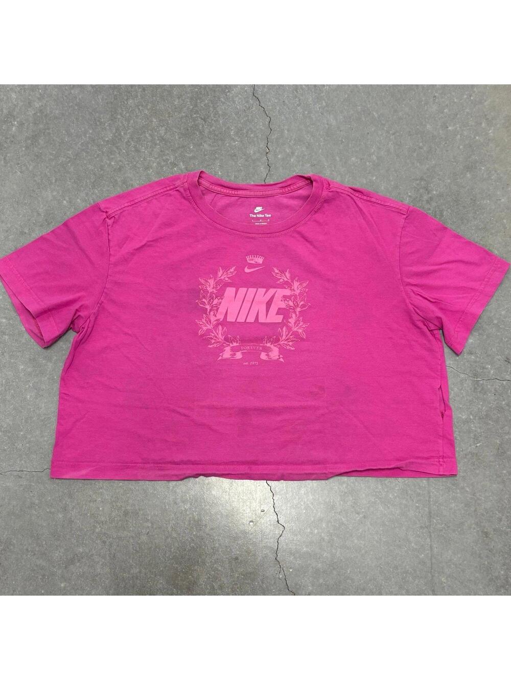 Nike Pink Princess Logo T Shirt